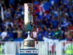Trofeo de la Copa Chile.