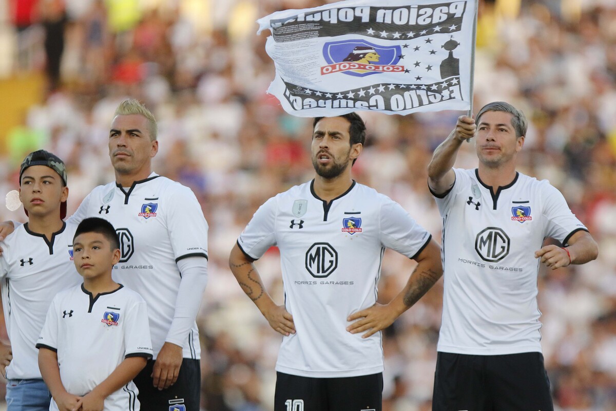 Esteban Paredes, Jorge Valdivia y Jaime Valdés.