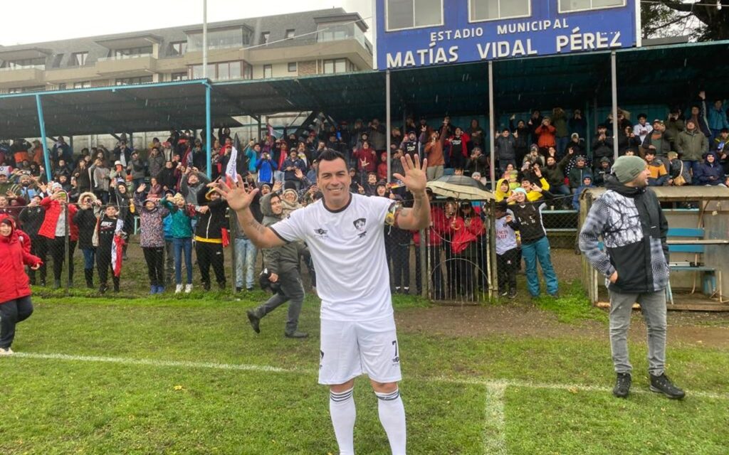 Esteban Paredes en Villarrica