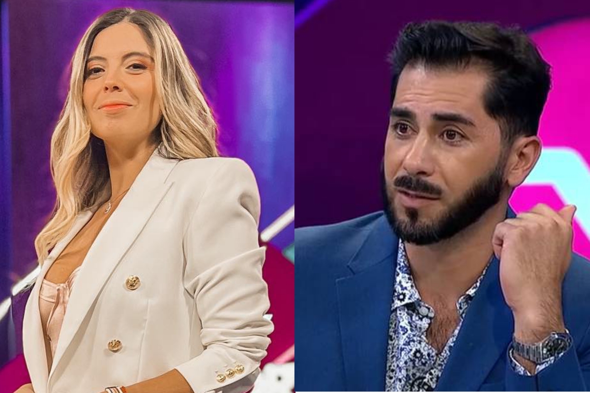 Vero Bianchi y Johnny Herrera durante programas de Todos Somos Técnicos