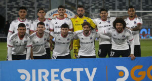 Formación de Colo-Colo con Daniel y Bruno Gutiérrez en el partido del Cacique frente a Curicó Unido.