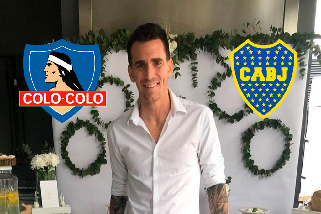 Pablo Mouche jugó en Colo-Colo y Boca Juniors.