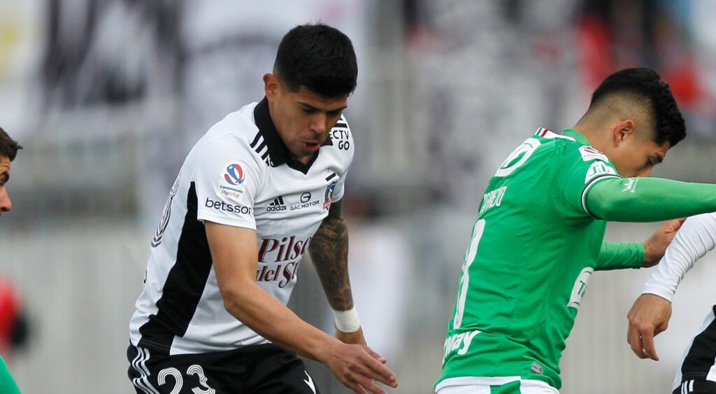 Esteban Pavez ante Audax Italiano jugando por Colo Colo