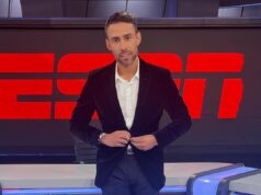 Jorge Valdivia en su rol como comentarista de ESPN.