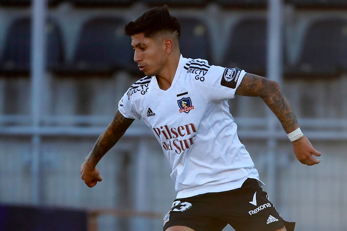 Brayan Véjar en la temporada 2020, donde Colo-Colo peleó el descenso.