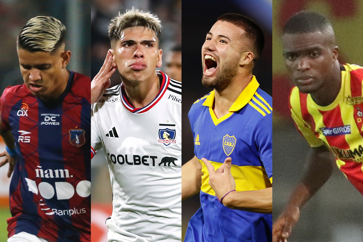 Los cuatro equipos que integran el Grupo F de la Copa Libertadores