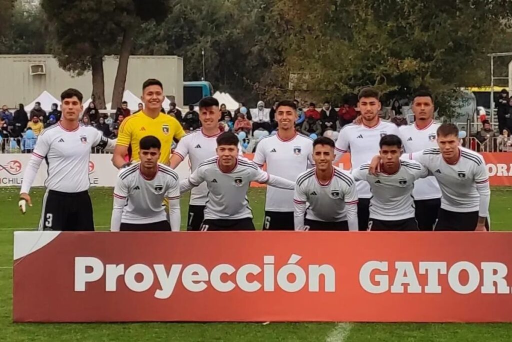 Formación de Colo-Colo para la final del Campeonato de Proyección