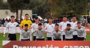 Formación de Colo-Colo para la final del Campeonato de Proyección