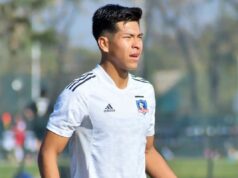 Ervin Vaca durante su paso por el plantel de Proyección de Colo-Colo