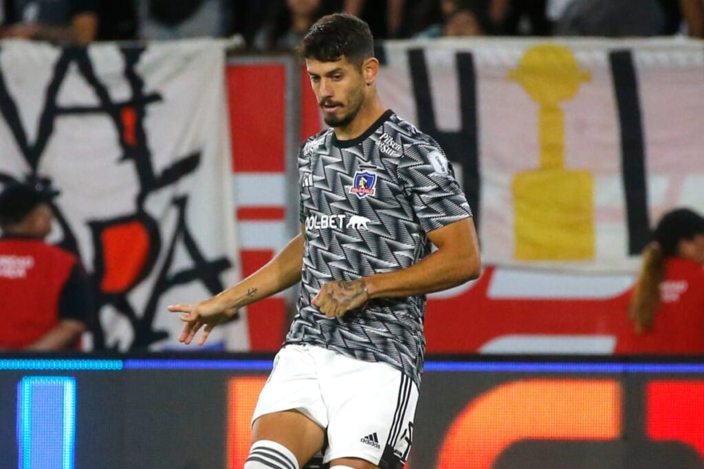 Matías de los Santos sumando minutos con la camiseta de Colo-Colo