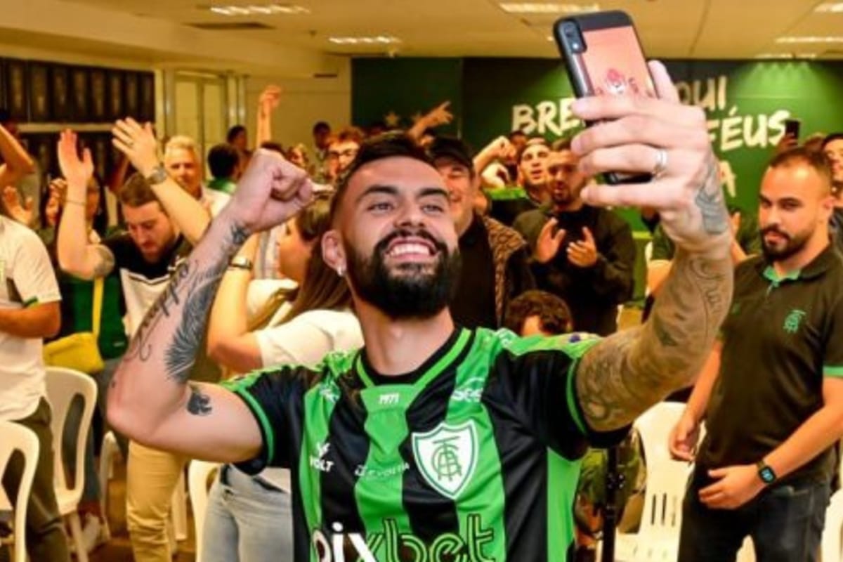 Gonzalo Mastriani con América Mineiro
