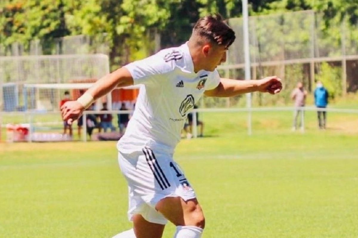 Diego Orellana en las inferiores de Colo-Colo