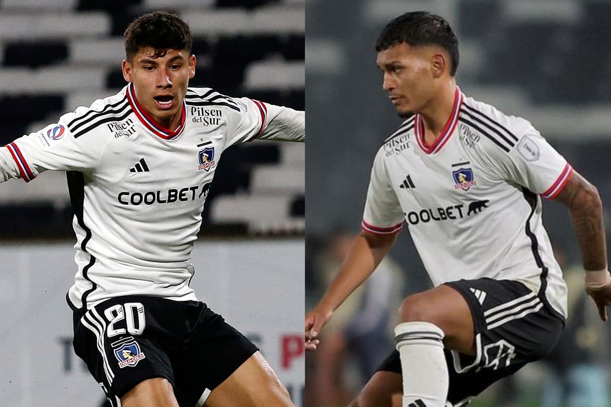 Alexander Oroz y Daniel Gutiérrez en Colo-Colo