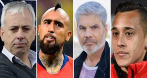 Fernando Felicevich, Arturo Vidal, Juan Cristóbal Guarello, Fabián Orellana.