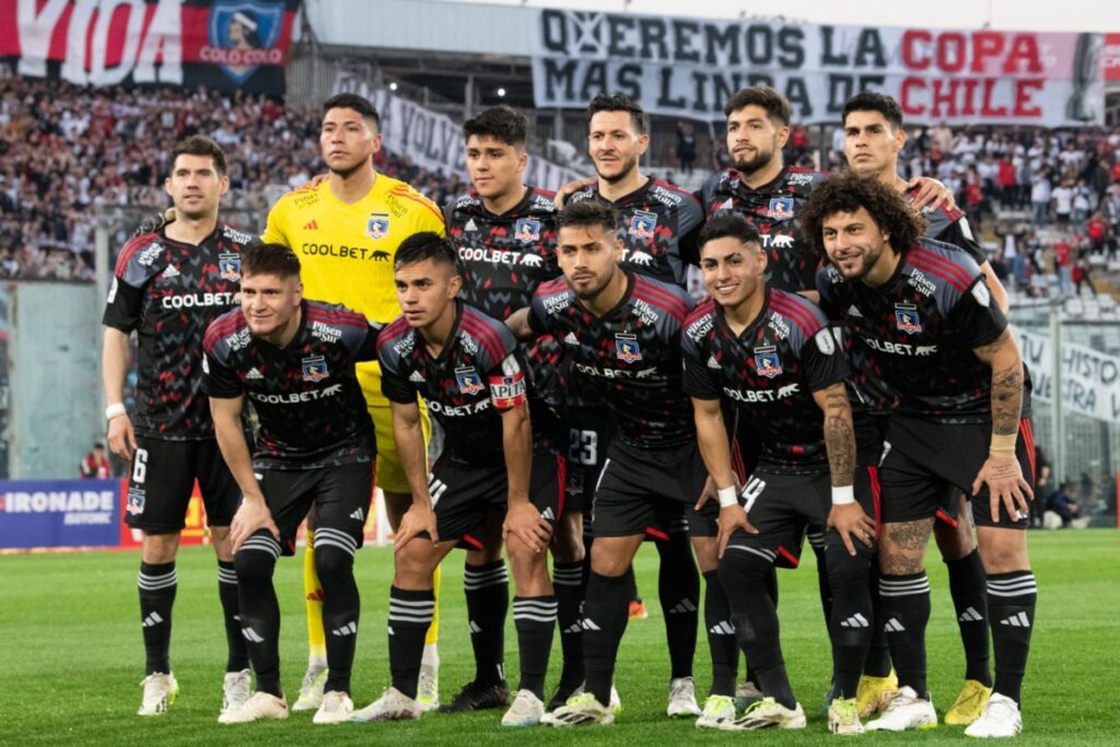 Formación de Colo-Colo del partido frente a Palestino por la Copa Chile