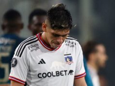 Primer plano a Carlos Palacios tras la eliminación de Colo-Colo de la Copa Libertadores