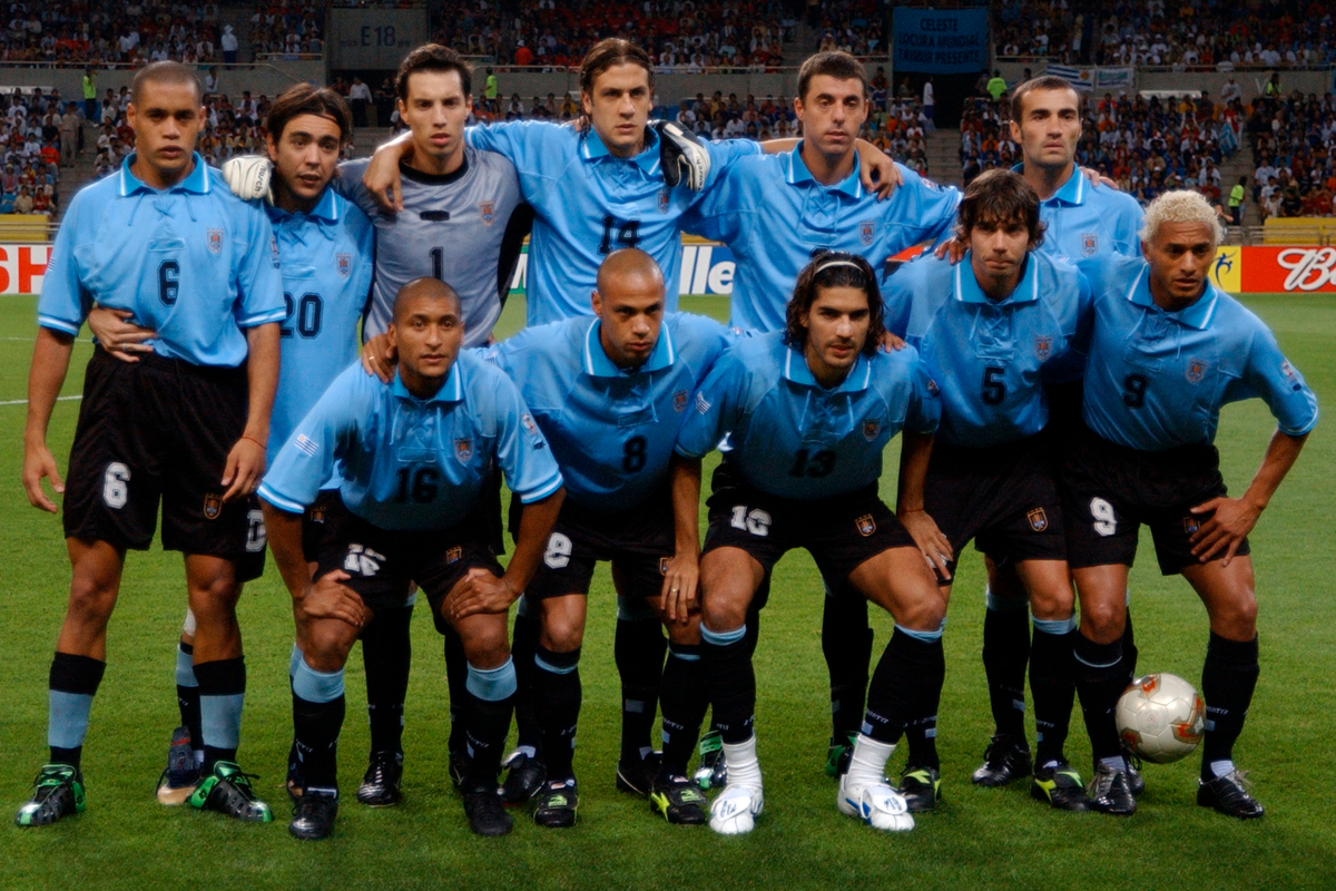 Once titular de la Selección Uruguaya en pleno Mundial de Corea y Japón 2002.
