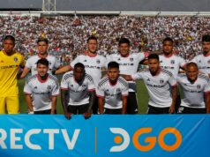 Formación de Colo-Colo en el partido frente a Magallanes en el Estadio Monumental.