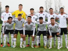 Formación de Colo-Colo Proyección frente a Huachipato.