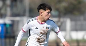 Leandro Hernández jugando por Colo-Colo Proyección.