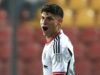Primer plano aAlexander Oroz en el Estadio Santa Laura