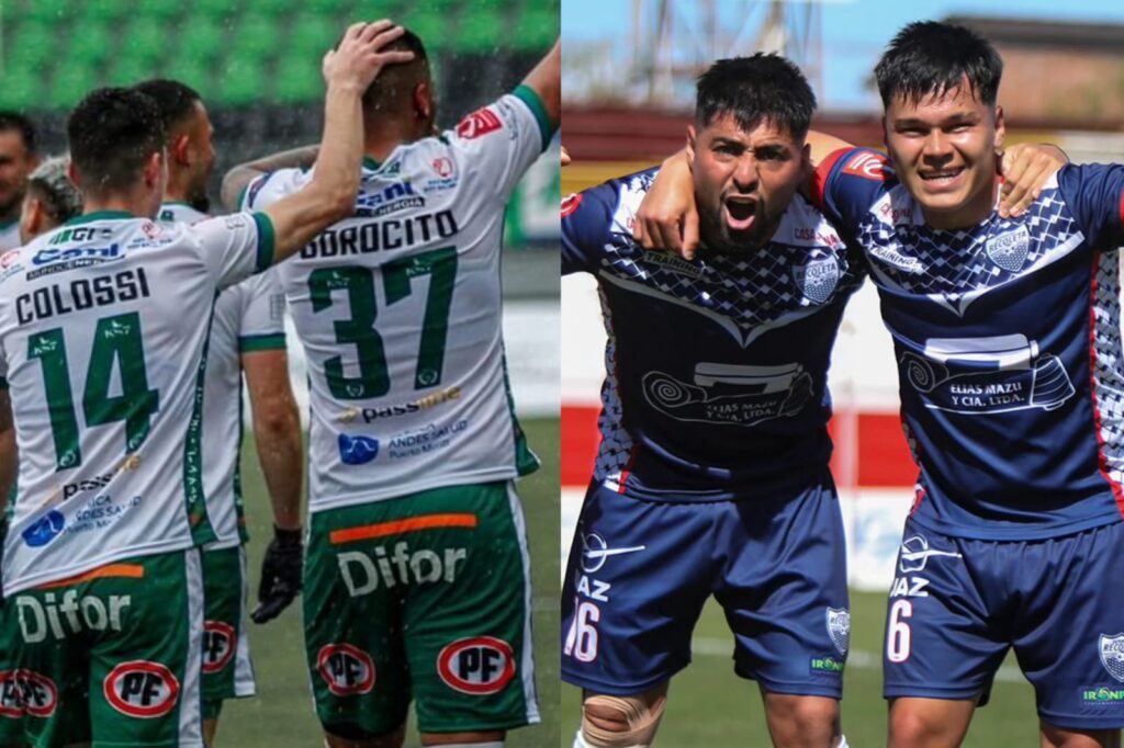 Deportes Recoleta y Puerto Montt con Matías Colossi y Danilo Díaz.