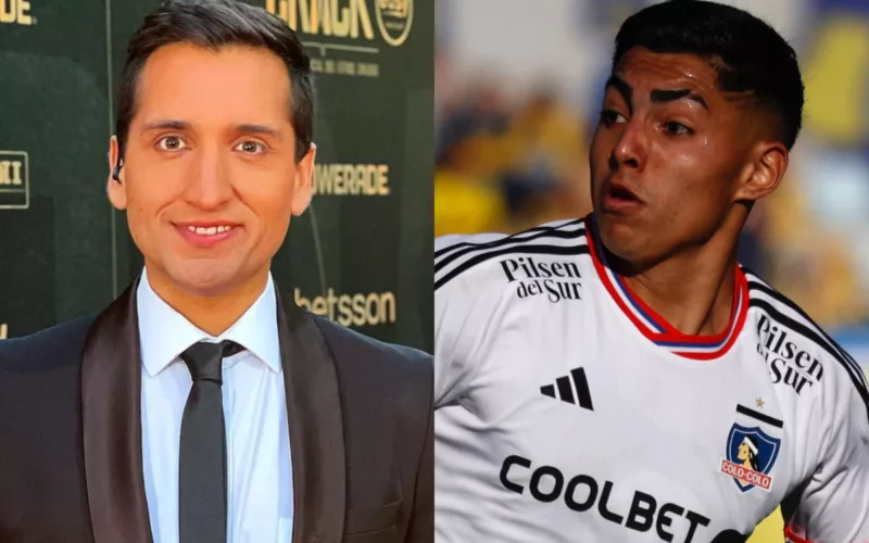 Daniel Arrieta sonriente. Jordhy Thompson disputando un partido por Colo-Colo.