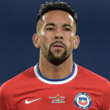 Rostro de Mauricio Isla mientras defendía la camiseta de la Selección Chilena.