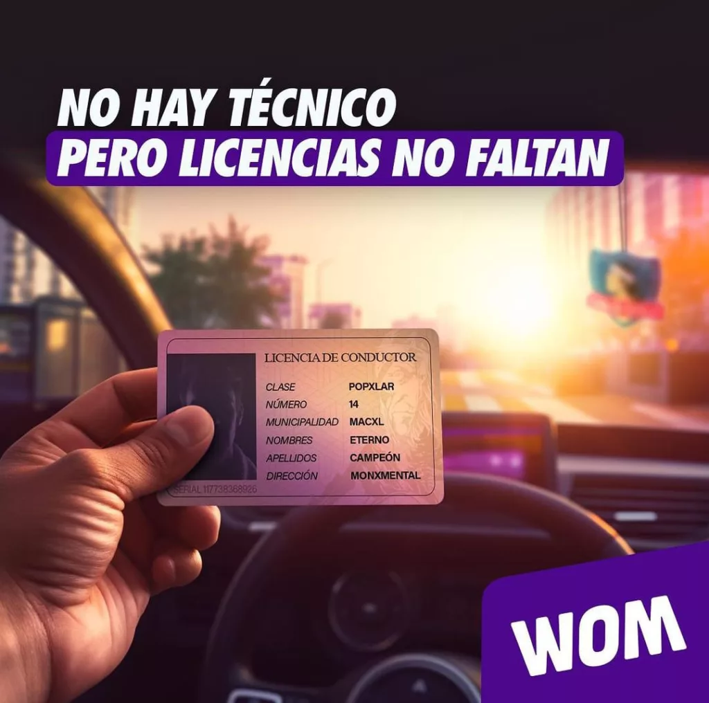 Meme WOM contra Colo-Colo burlándose por la falta de entrenador y situación del 'Caso Licencias'.