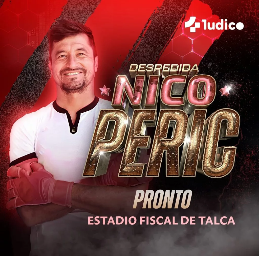 Afiche del partido de despedida de Nicolás Peric