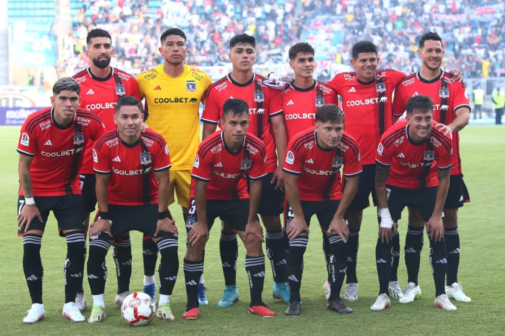 Formación de Colo-Colo´en la final de la Copa Chile.