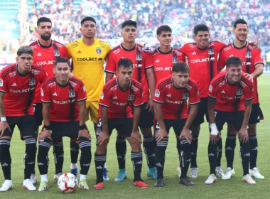 Formación de Colo-Colo´en la final de la Copa Chile.