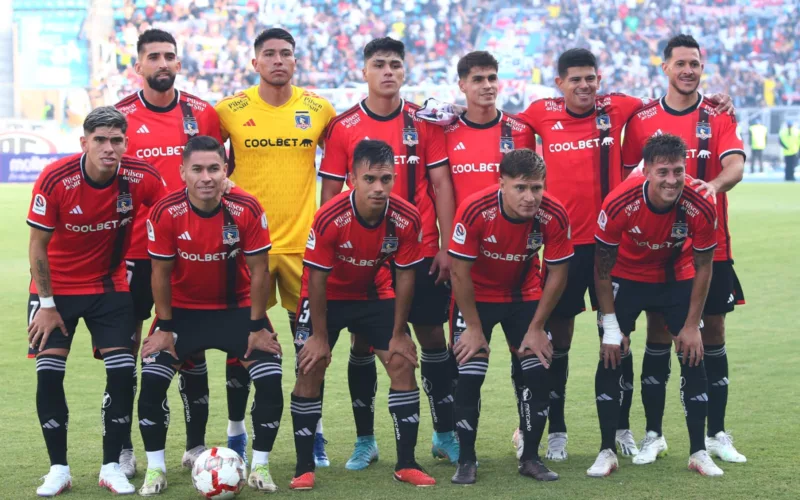 Formación de Colo-Colo´en la final de la Copa Chile.