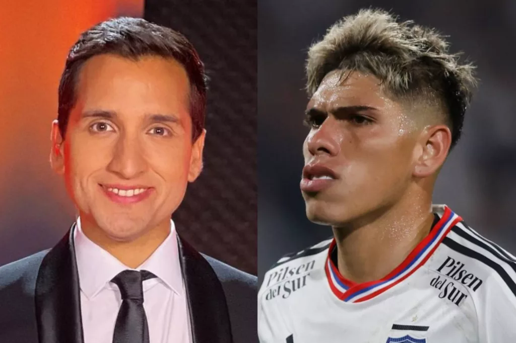 Primer plano a los rostros de Daniel Arrieta y Carlos Palacios.