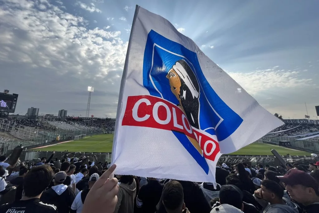 Bandera de Colo-Colo.