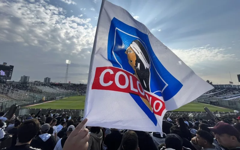 Bandera de Colo-Colo.