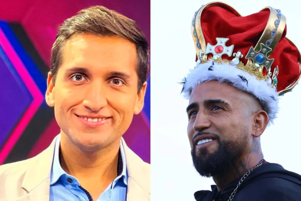 Imagen doble de Daniel Arrieta y Arturo Vidal