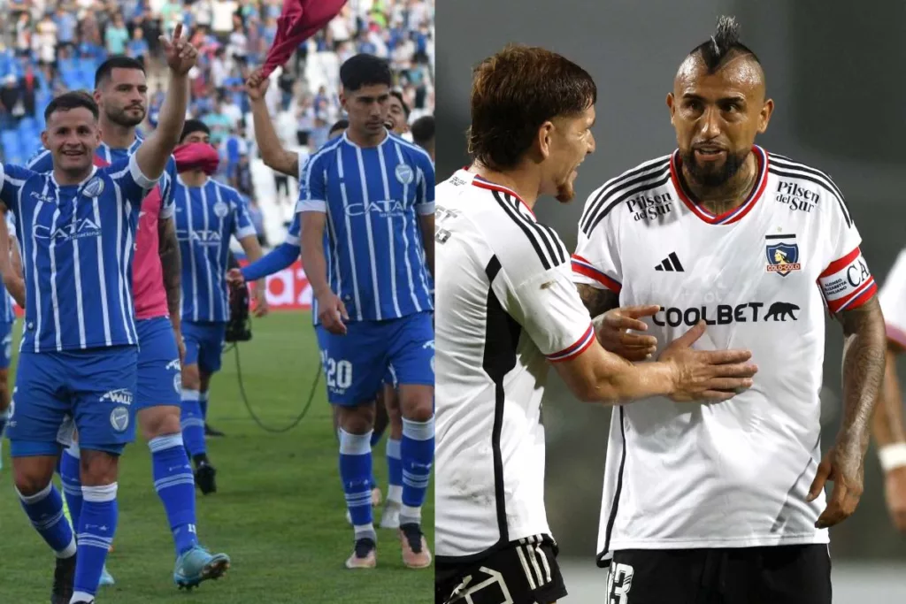Imagen doble de Godoy Cruz y Colo-Colo