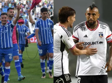 Imagen doble de Godoy Cruz y Colo-Colo