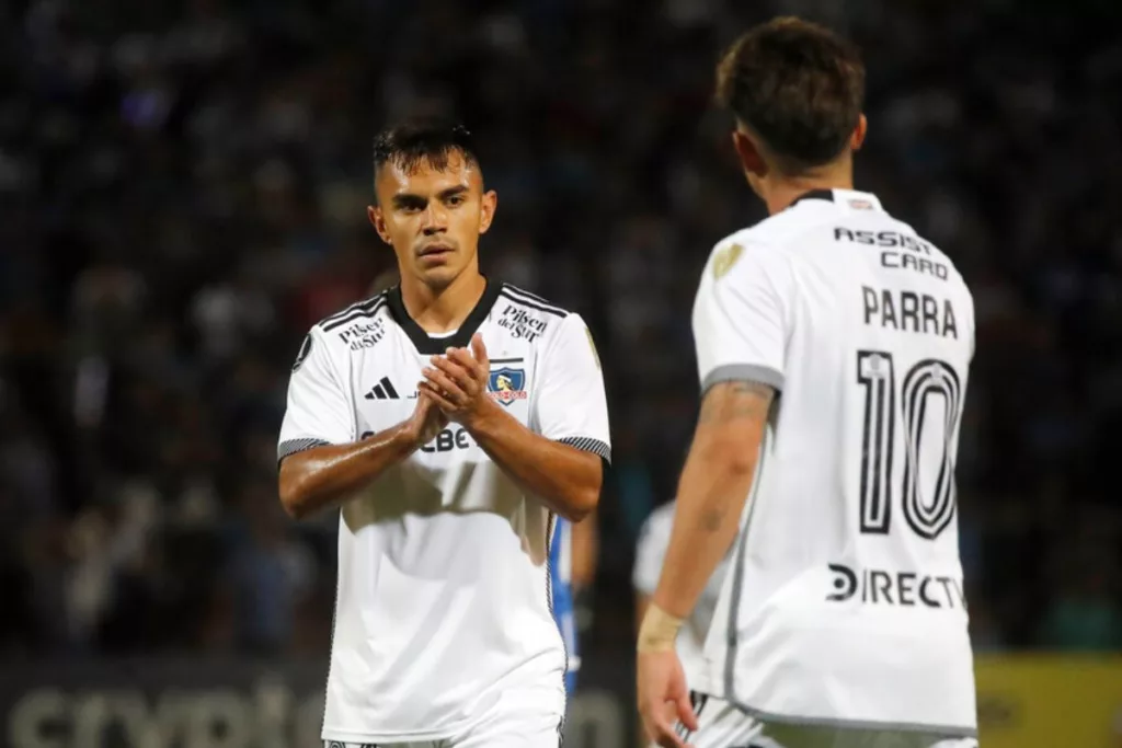 Vicente Pizarro y Pablo Parra en Colo-Colo