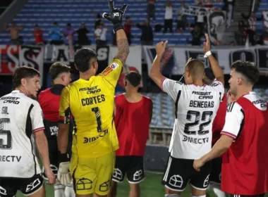 Jugadores de Colo-Colo durante la pretemporada en Uruguay.
