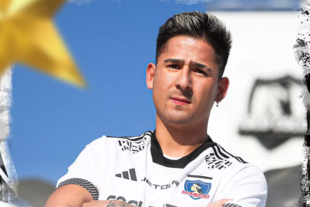 Guillermo Paiva presentado en las redes sociales de Colo-Colo.