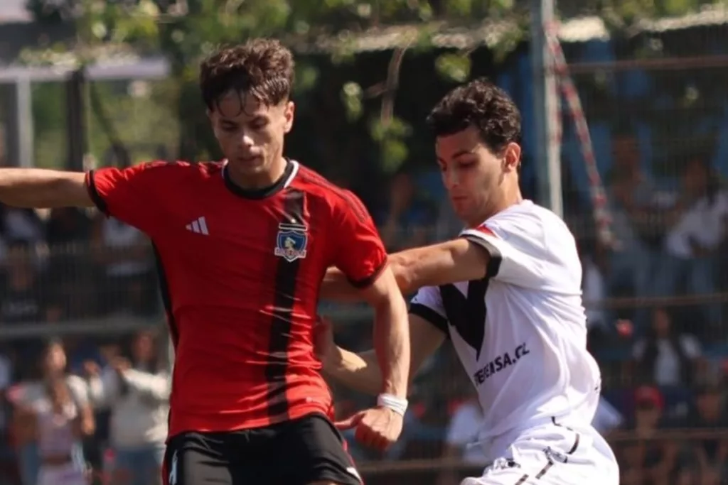 Colo-Colo Proyección en su partido contra Santiago Morning en la Copa Futuro.