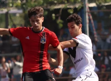 Colo-Colo Proyección en su partido contra Santiago Morning en la Copa Futuro.