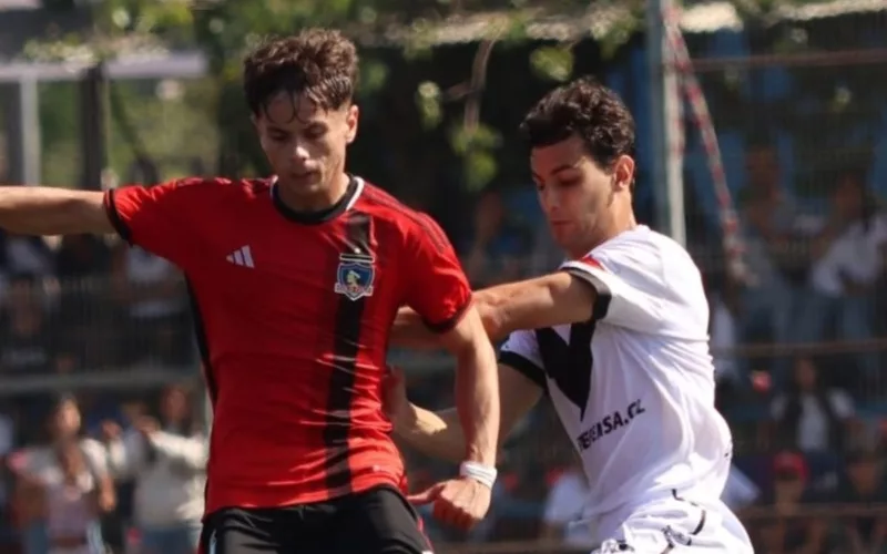 Colo-Colo Proyección en su partido contra Santiago Morning en la Copa Futuro.