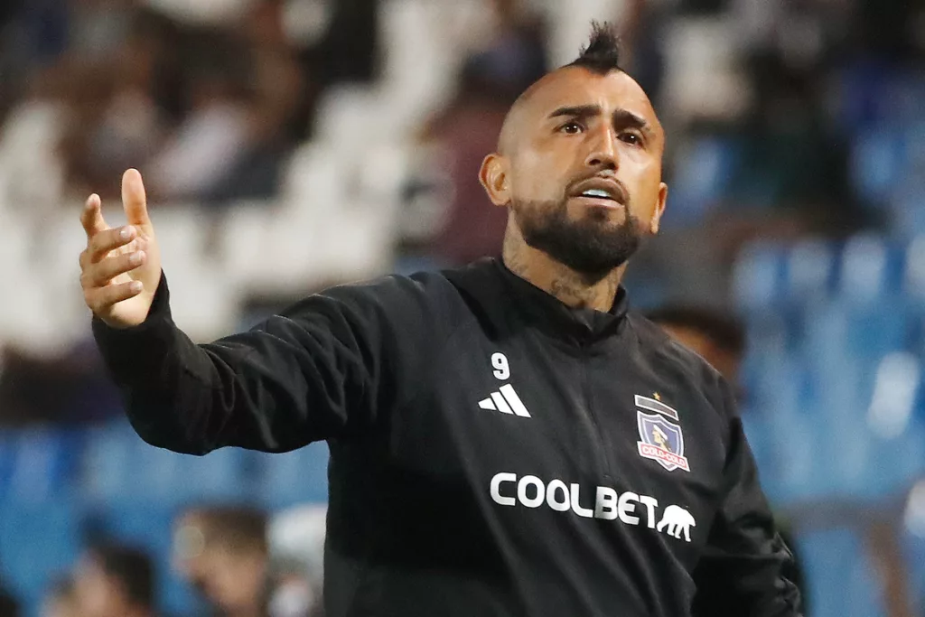 Primer plano de Arturo Vidal.