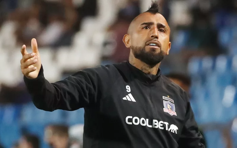 Primer plano de Arturo Vidal.