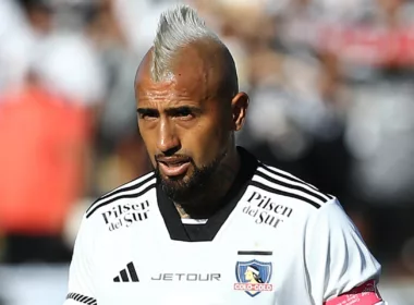 Primer plano de Arturo Vidal.