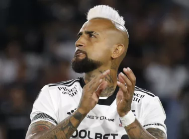 Primer plano de Arturo Vidal.