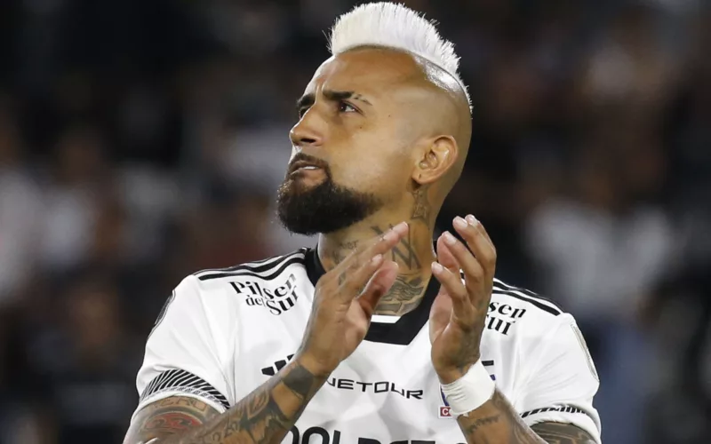 Primer plano de Arturo Vidal.